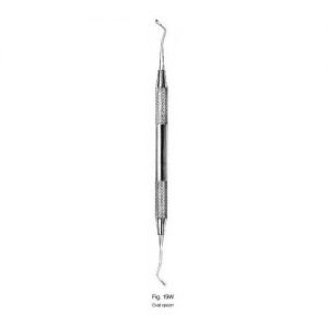 Oval spoon Fig 19W